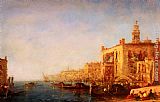 Canal Canvas Paintings - Venise, Le Grand Canal